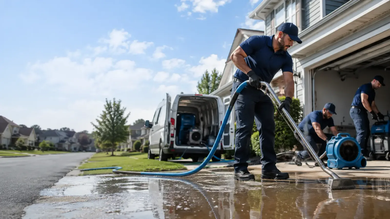 Flood Damage Restoration in Enon, OH